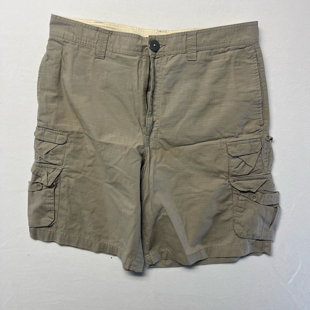 Men's Casual Cargo Shorts in Tan